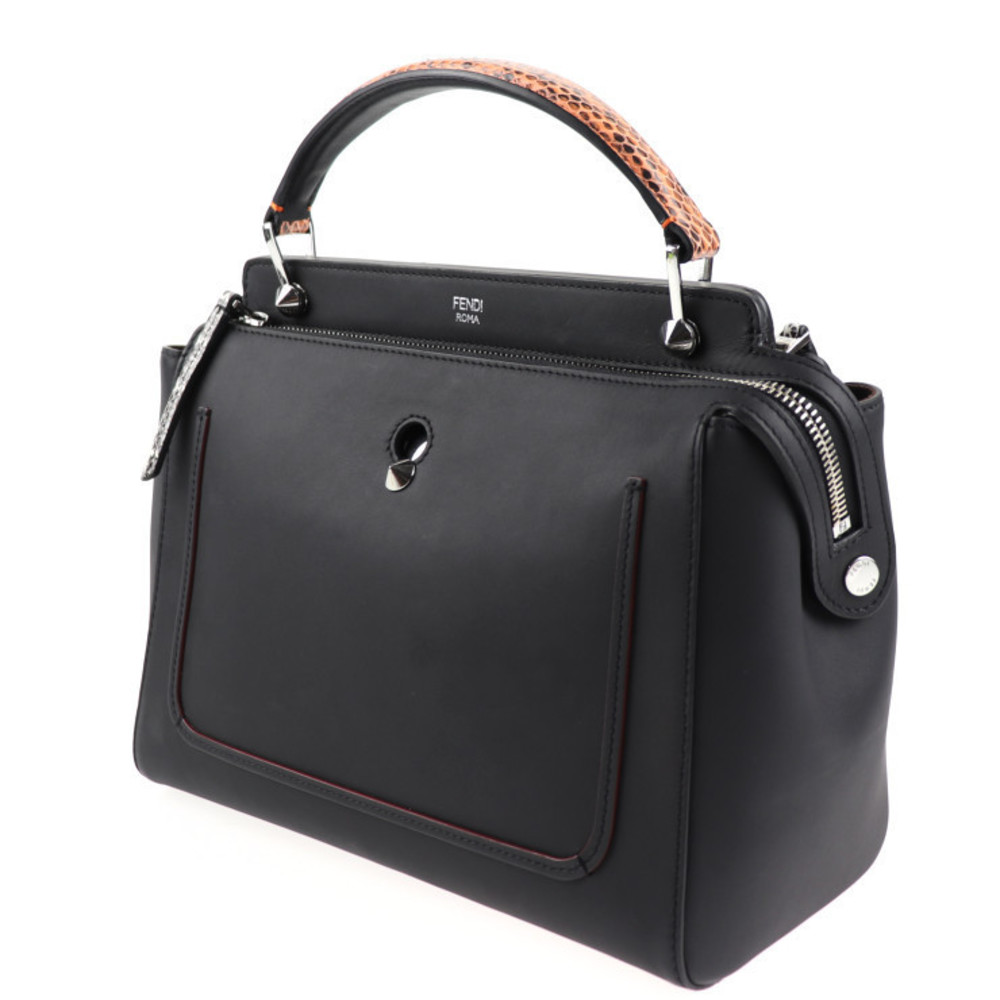 Fendi Python Black Orange - image 2